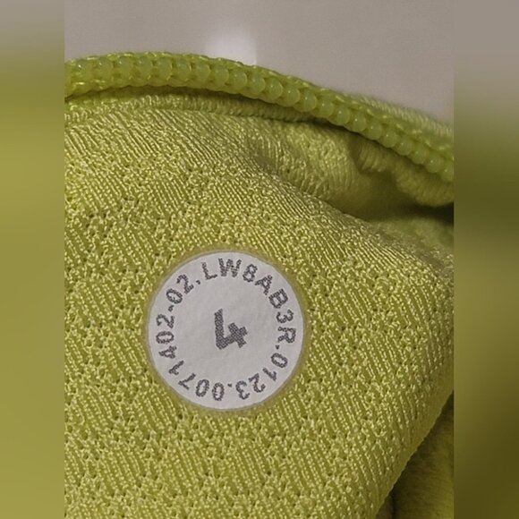Lululemon Pace Rival Skirt (Regular) *4-way Stretch 13" Lemon Vibe Sz 4 - Picture 4 of 4